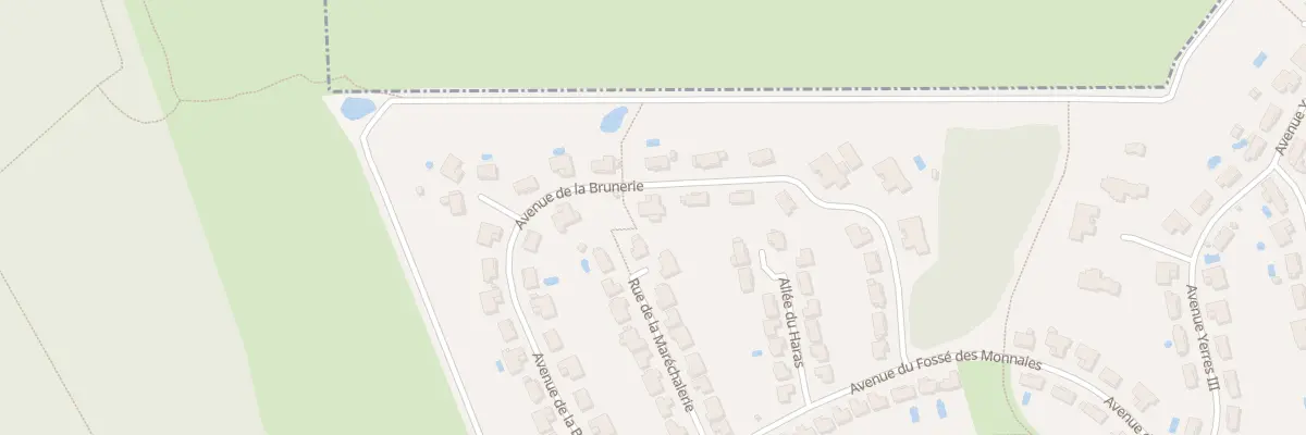 Plan du 13 Av de la Brunerie à Ozoir-la-Ferrière