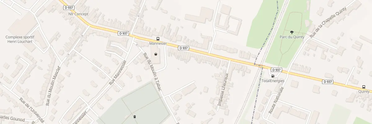 Plan du 1284 Rue de Lille à Béthune