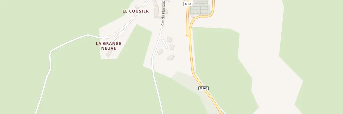 Plan du 6019 Les Mergues à Collandres