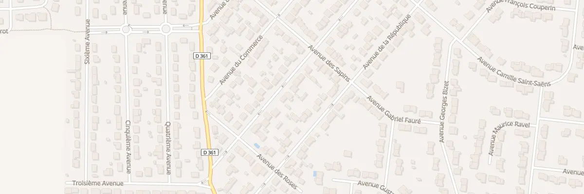 Plan du 87 Av Mozart à Roissy-en-Brie