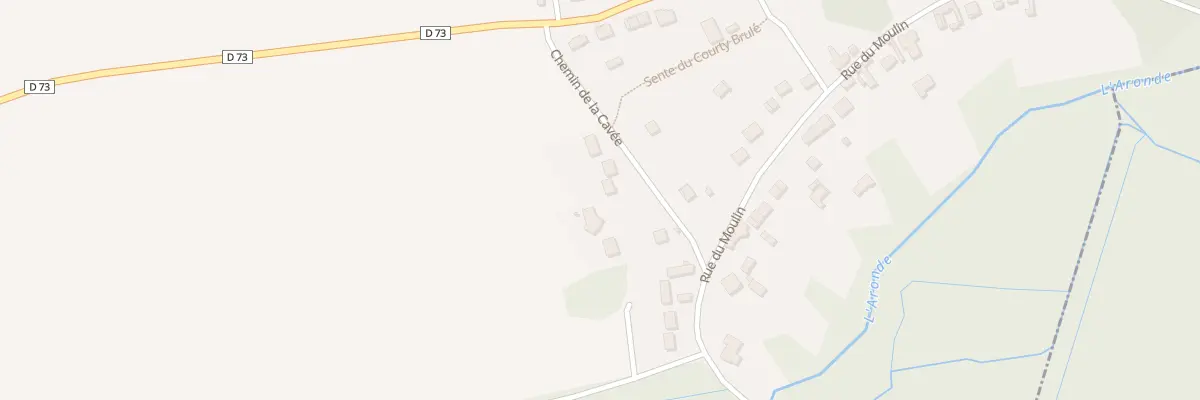Plan du 6 Che de la Cavée à Neufvy-sur-Aronde
