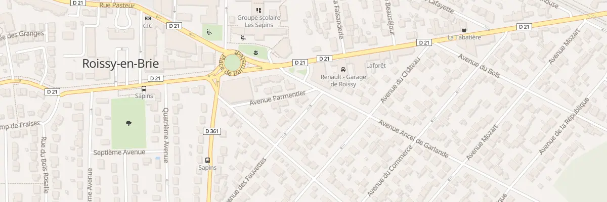 Plan du 6 Av Ancel-de-Garlande à Roissy-en-Brie