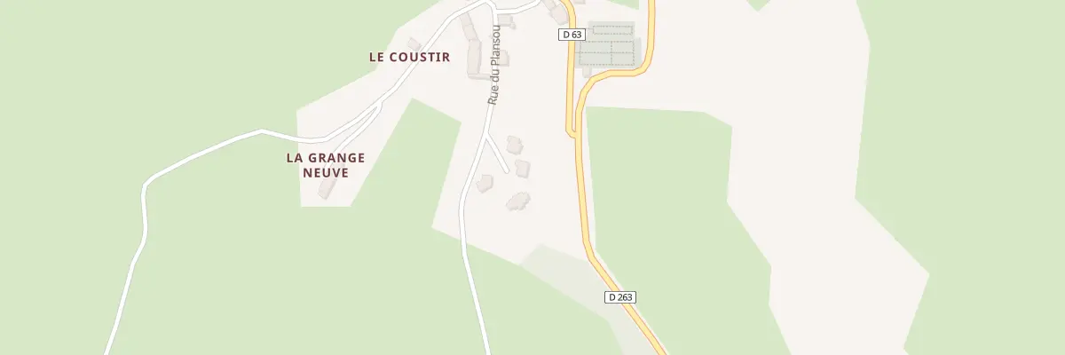 Plan du 6009 Le Bourg à Collandres