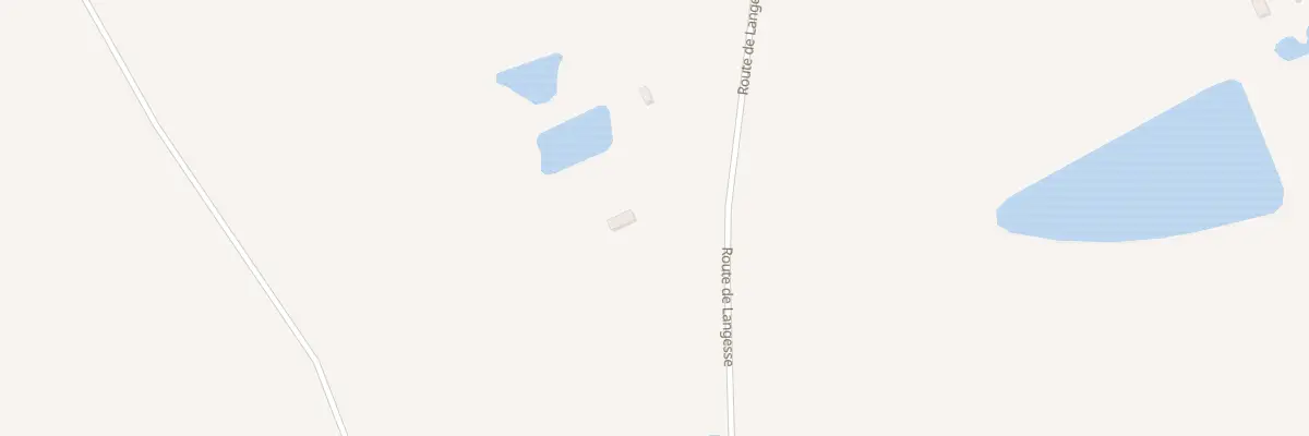 Plan du 2122 Rte de Langesse à Varennes-Changy