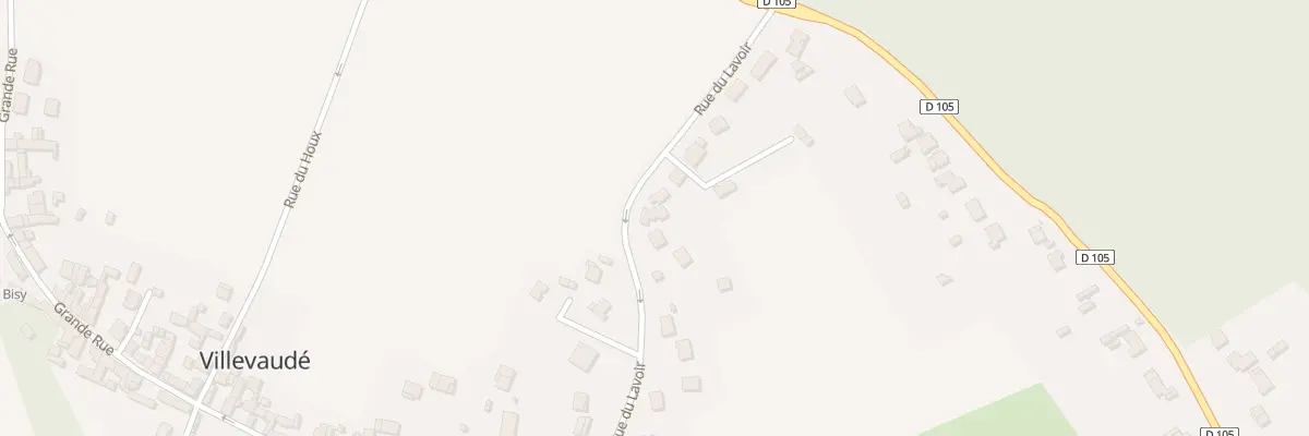 Plan du 16 Rue du Lavoir à Villevaudé