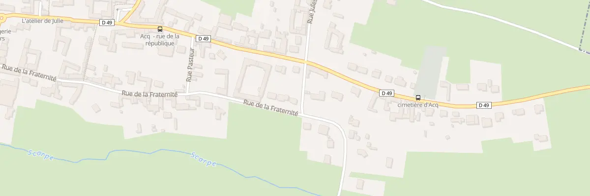 Plan du 15B Rue de la Fraternité à Acq