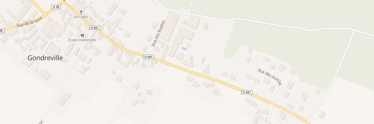 Plan du 33 Rue Georges Pallain à Gondreville