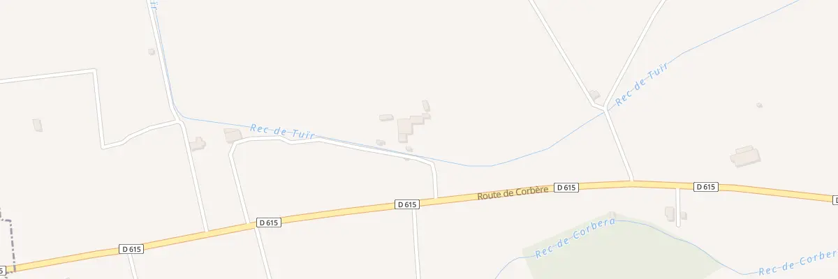 Plan du 14 Cagardix à Corbère