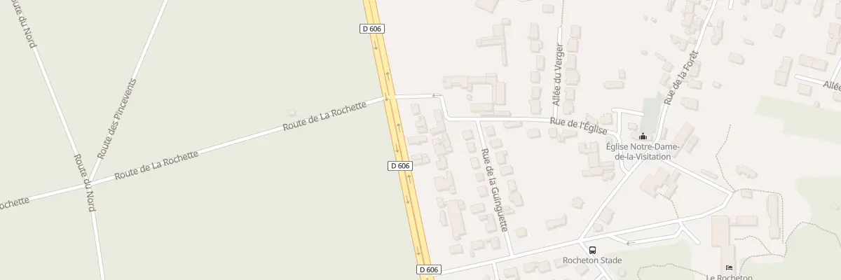 Plan du 87 Av General Leclerc à La Rochette