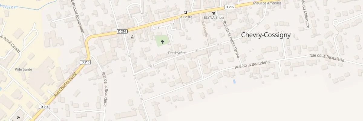 Plan du 10 Rue Maurice Ambolet à Chevry-Cossigny