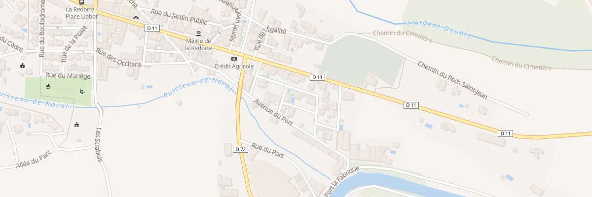 Plan du 4 Rue de la Colombière à La Redorte