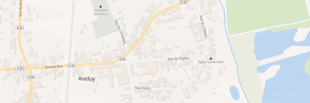 Plan du 6 Rue de l’Eglise à Aveluy
