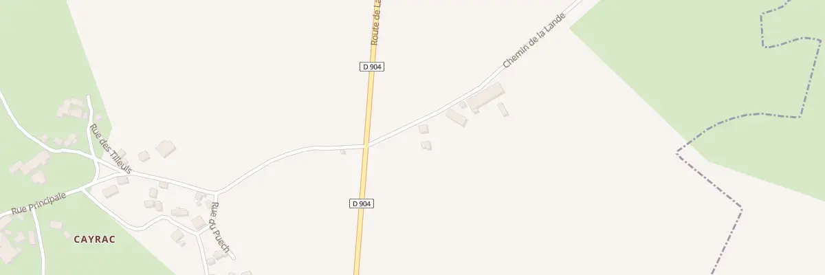 Plan du 5141 Cayrac à Lacroix-Barrez