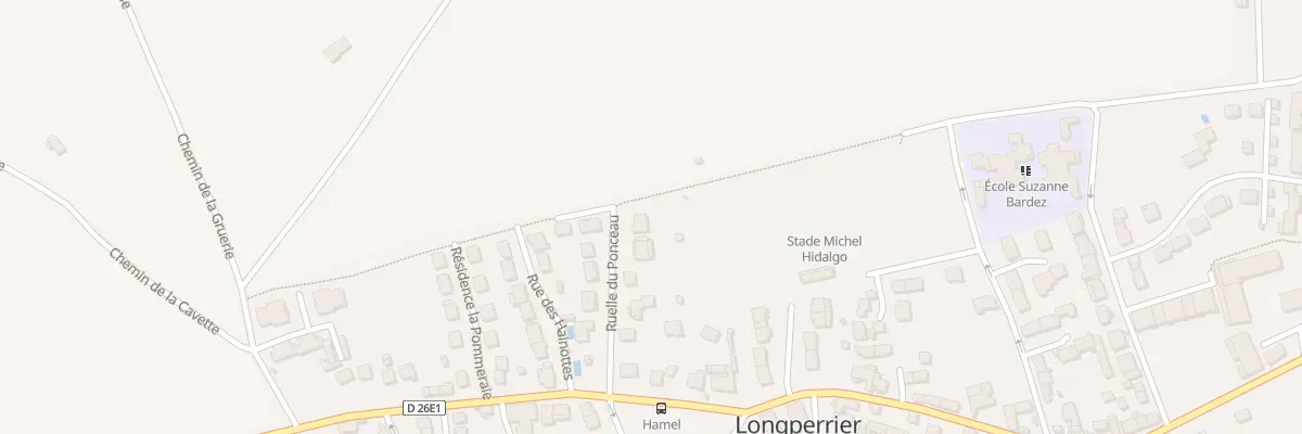 Plan du 13 Rle du Ponceau à Longperrier