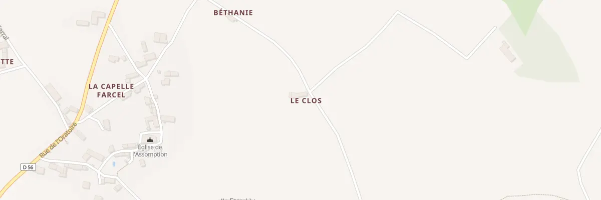Plan du 5095 Le Bez à Alrance