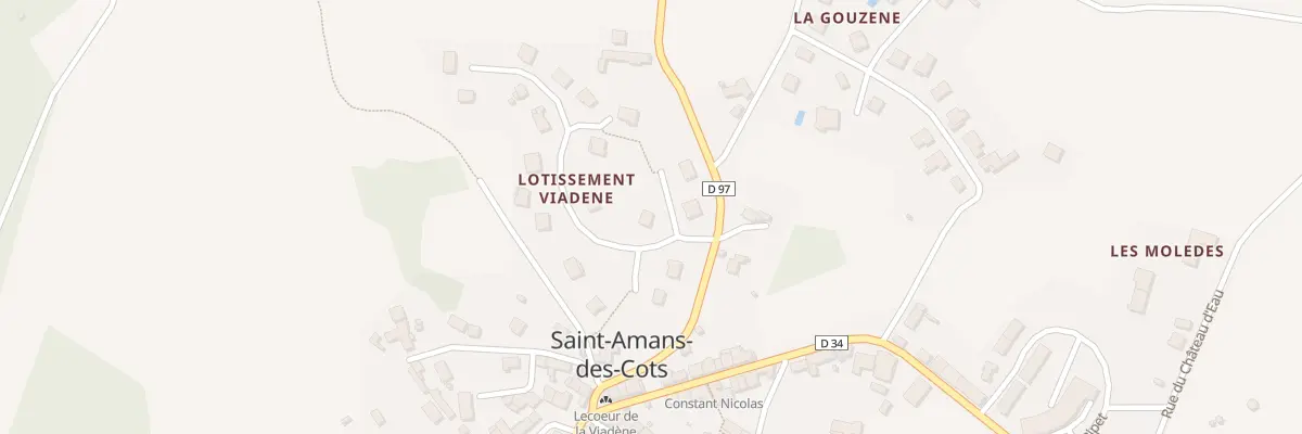 Plan du 5404 Lotissement Viadene à Saint-Amans-des-Cots