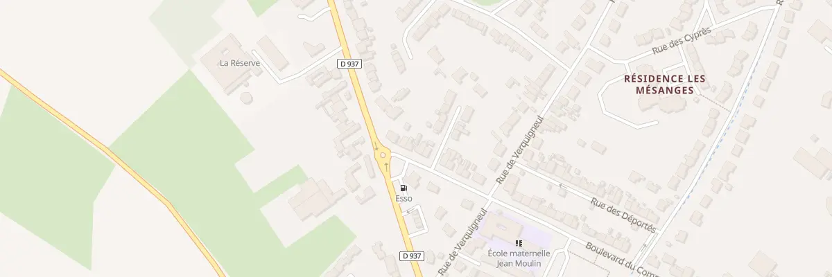 Plan du 5 Bd du Commandant Douphy à Nœux-les-Mines