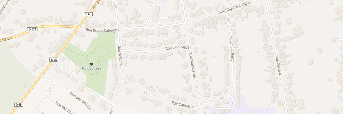 Plan du 3 Rue Jean Macé à Nœux-les-Mines