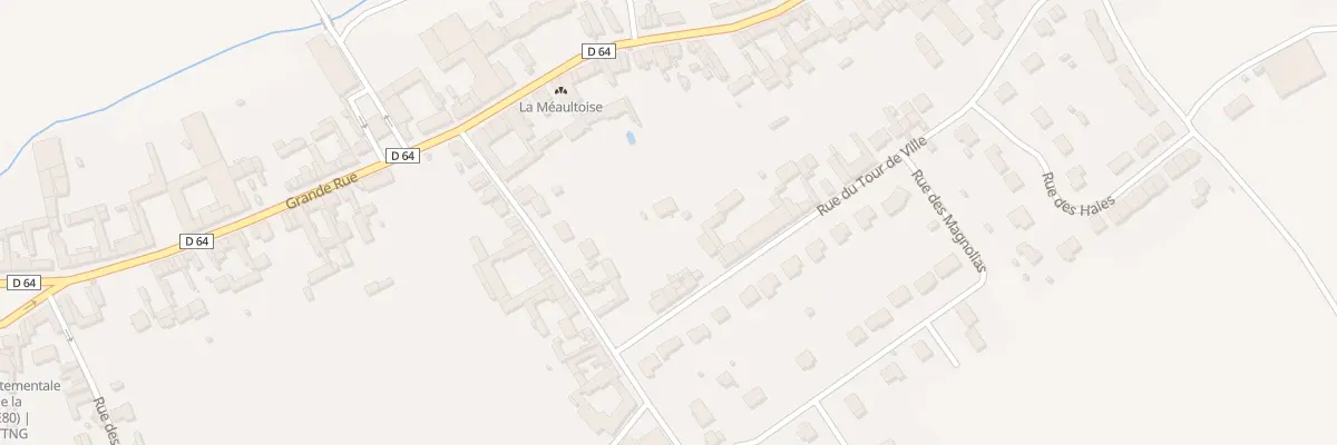 Plan du 37A Rue du Tour de Ville à Méaulte