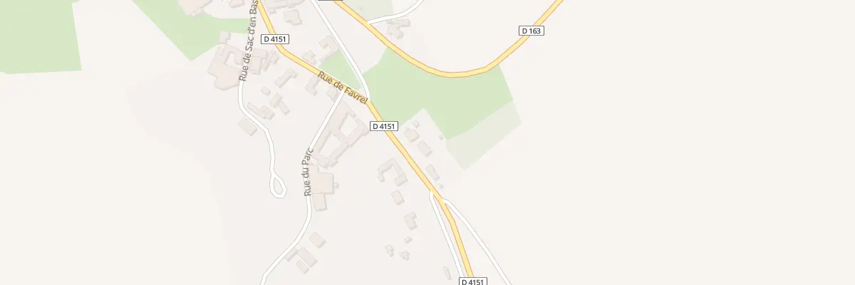 Plan du 10 Rue de Favrel à Beaumont-Hamel