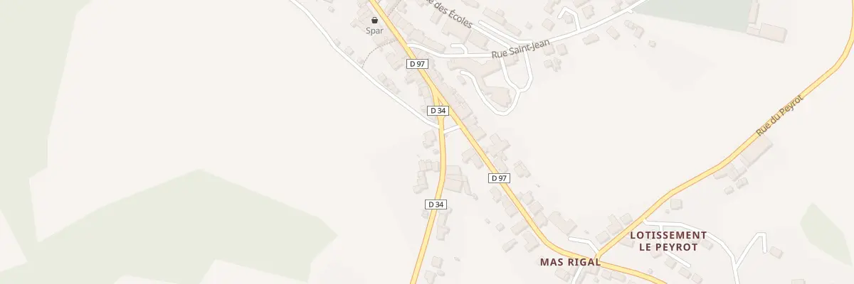 Plan du 2 Rte d’Entraygues à Saint-Amans-des-Cots