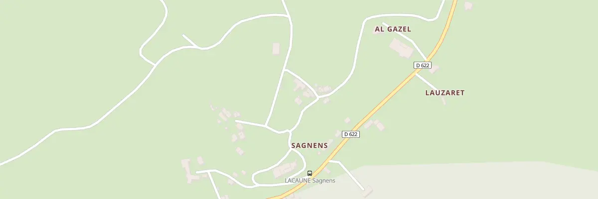 Plan du 5789 Sagnens à Lacaune