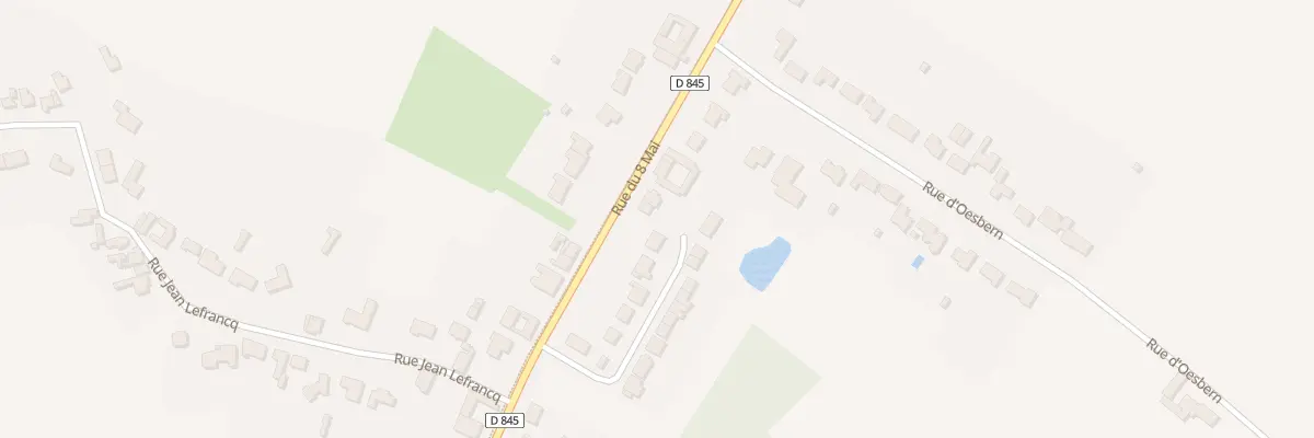 Plan du 1301 Rue du 8 Mai à Locon