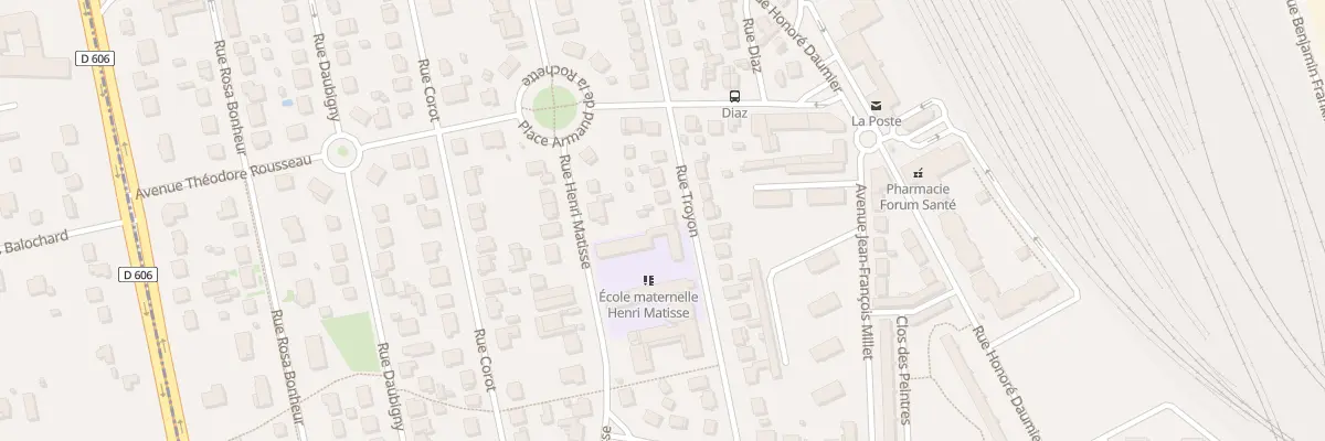 Plan du 32 Rue Troyon à La Rochette