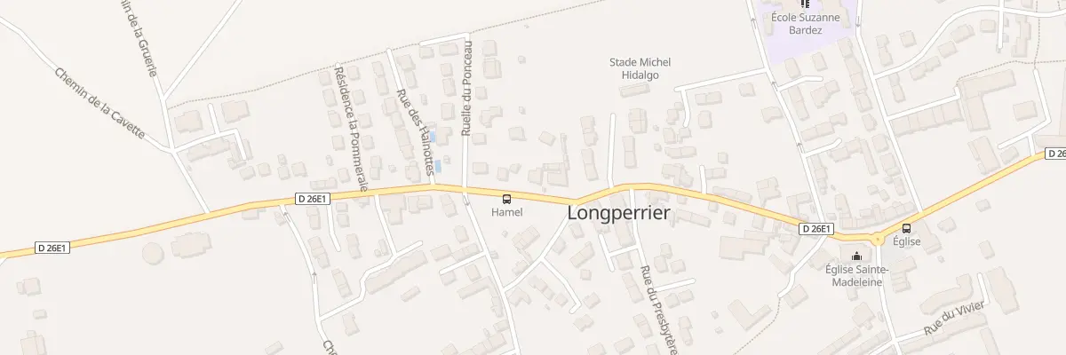Plan du 58 Rue de Maincourt à Longperrier