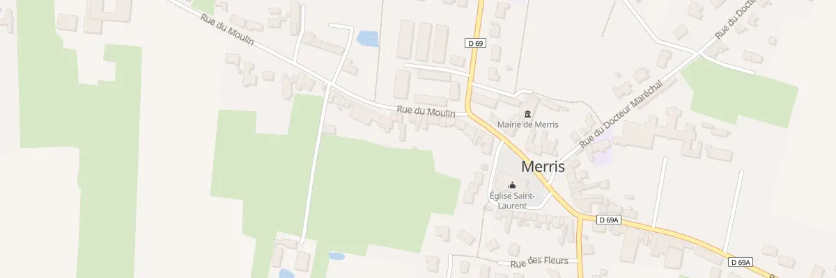 Plan du 51 Rue du Moulin à Merris