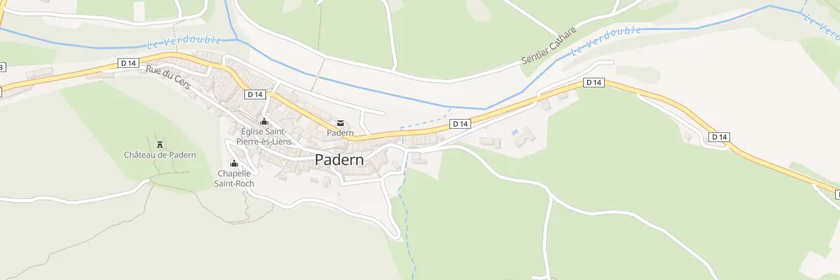 Plan du 46 Rue de l’Affenage à Padern
