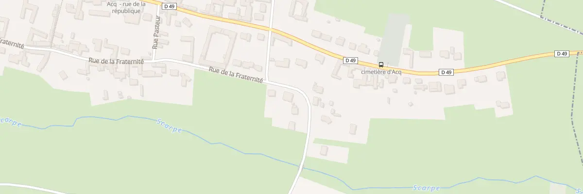 Plan du 20 Rue de la Fraternité à Acq