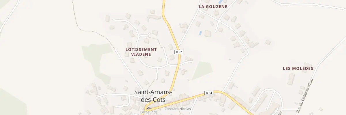 Plan du 5402 Lotissement Viadene à Saint-Amans-des-Cots
