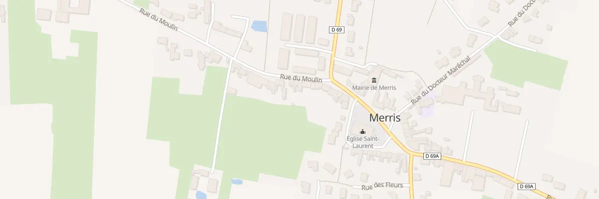 Plan du 39 Rue du Moulin à Merris