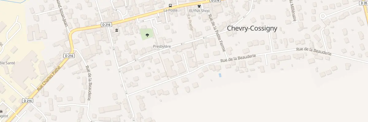 Plan du 14 Rue Maurice Ambolet à Chevry-Cossigny
