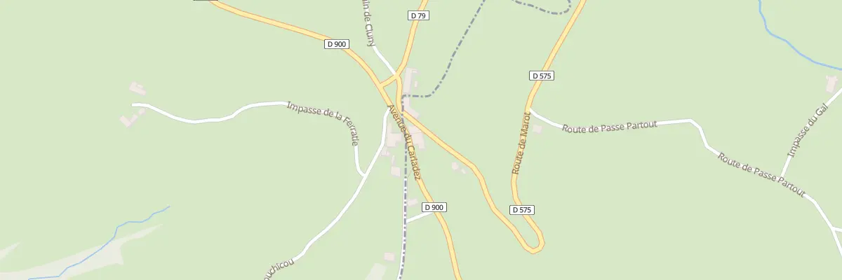 Plan du 5355 La Cote Blanche à Mur-de-Barrez