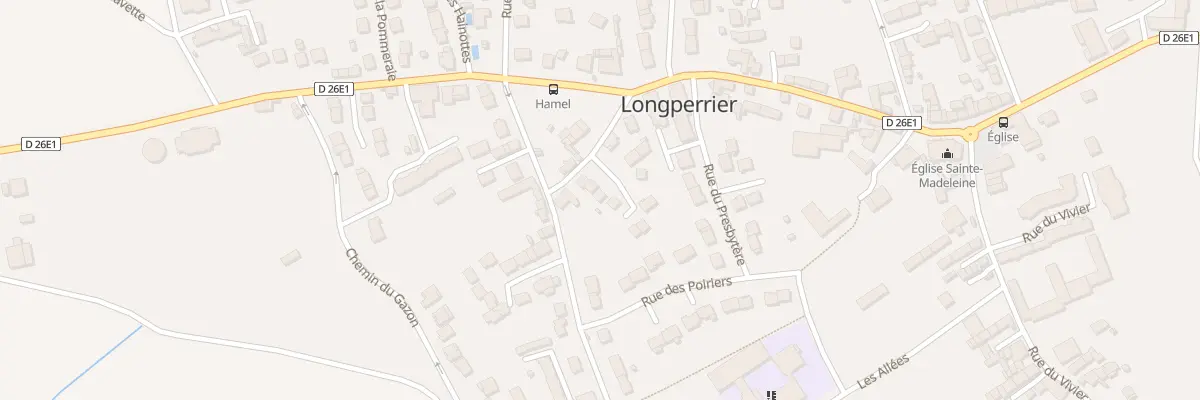 Plan du 3 Rue Res du Jardin du Puits à Longperrier