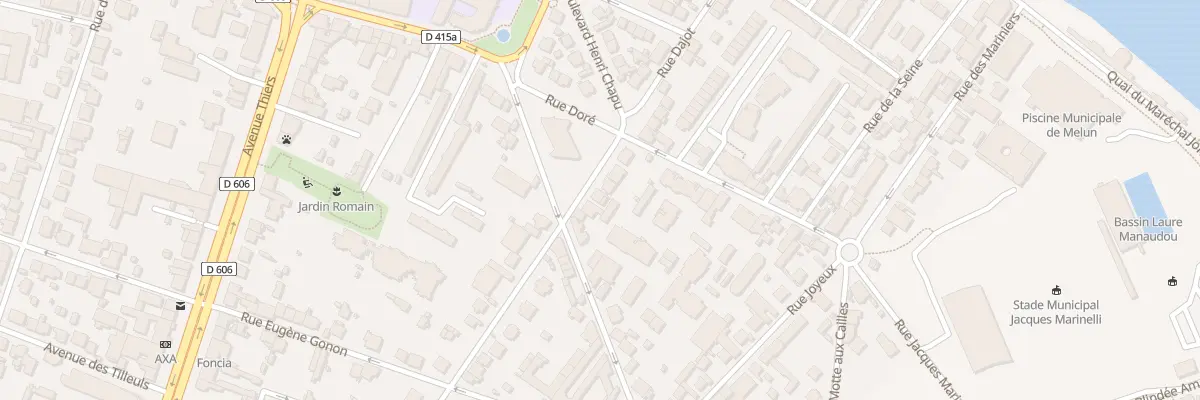 Plan du 35 Rue Dajot à Melun
