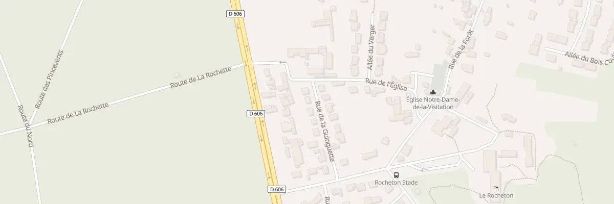 Plan du 4 Rue de la Guinguette à La Rochette