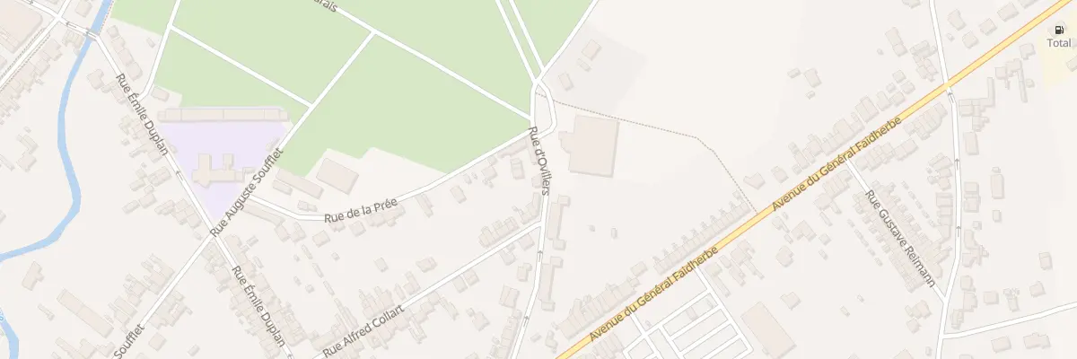 Plan du 41 Rue d’Ovillers à Albert