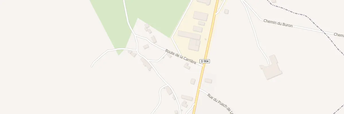 Plan du 5180 Cancelade à Taussac
