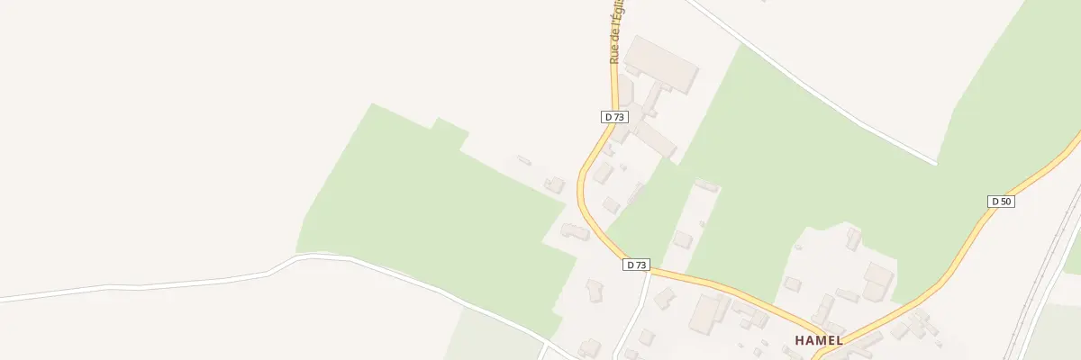Plan du 9 Rue de l’Église à Beaumont-Hamel