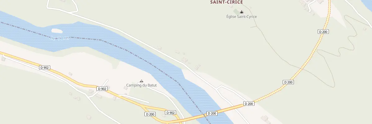 Plan du 5120A Couffoulens à Brousse-le-Château