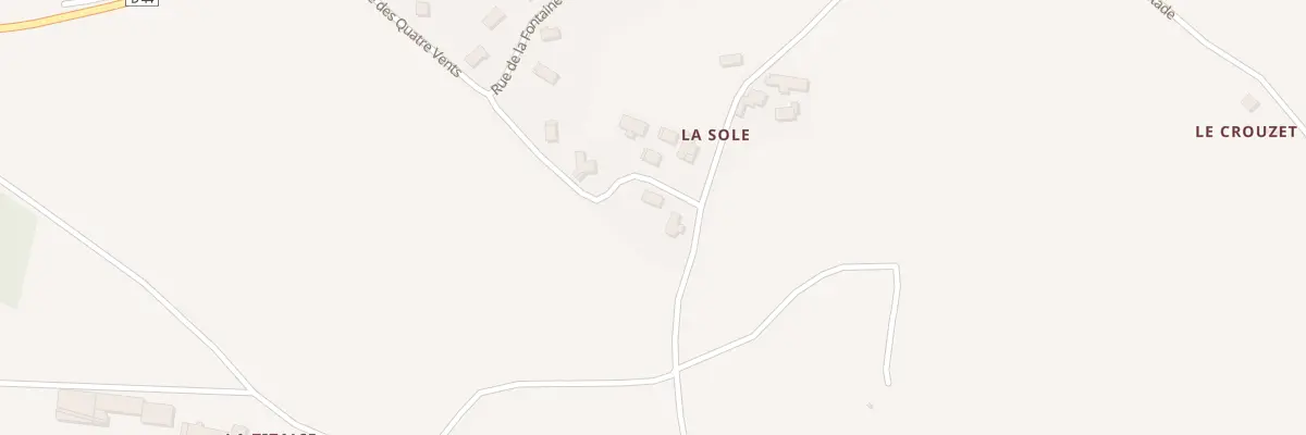 Plan du 5696 La Sole à Lestrade-et-Thouels
