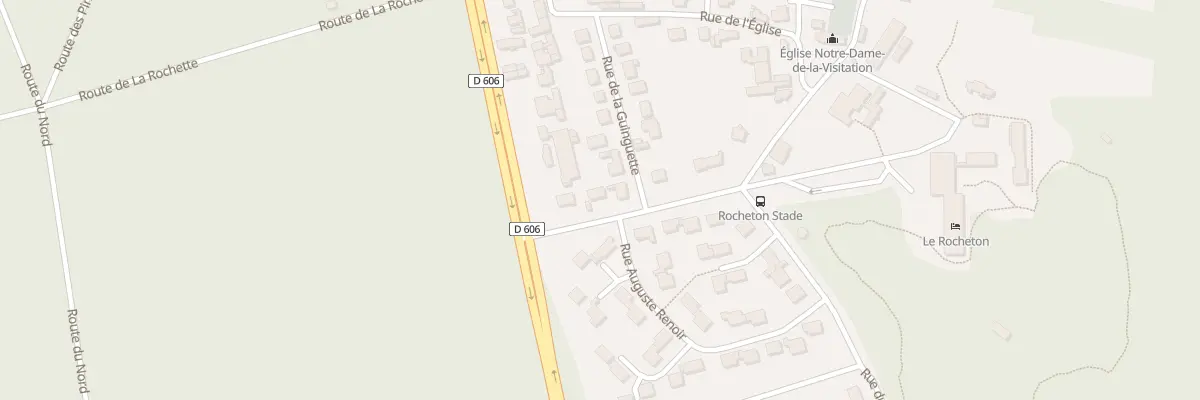 Plan du 3 Rue du Rocheton à La Rochette