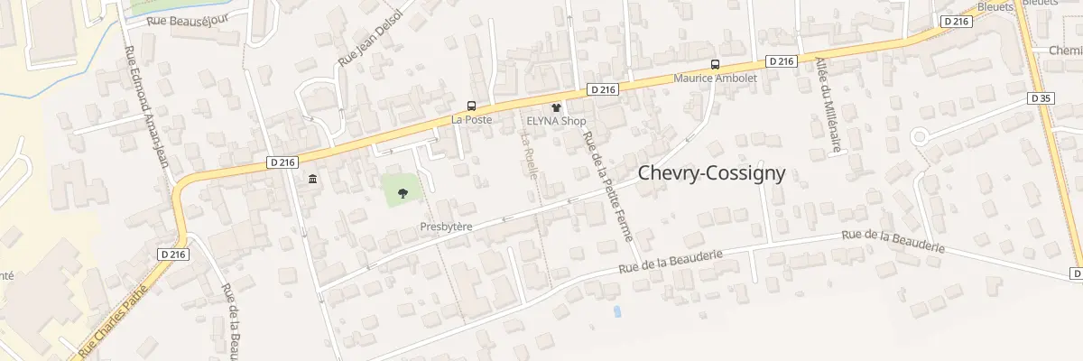 Plan du 13 Rue Maurice Ambolet à Chevry-Cossigny