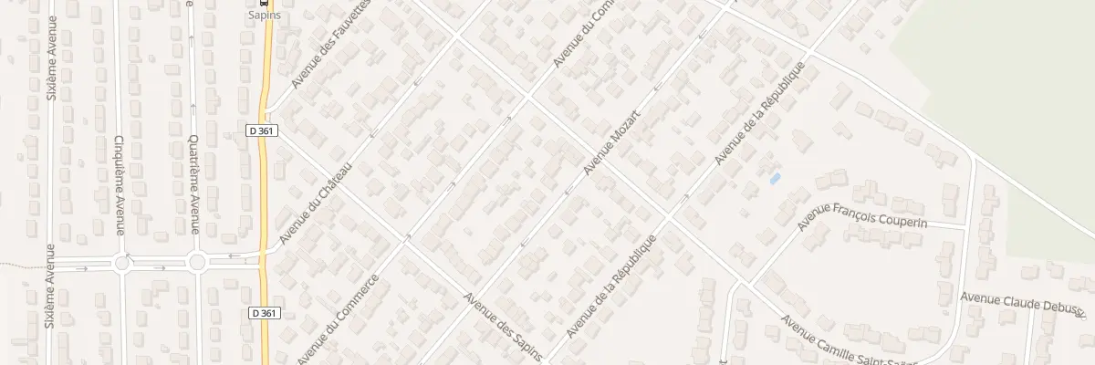 Plan du 56 Av Mozart à Roissy-en-Brie