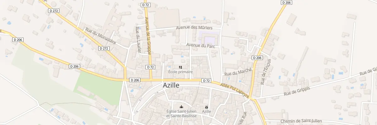 Plan du 3B Rue des Cordeliers à Azille