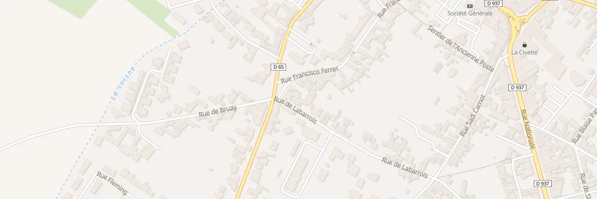 Plan du 68B Rue Francisco Ferrer à Nœux-les-Mines