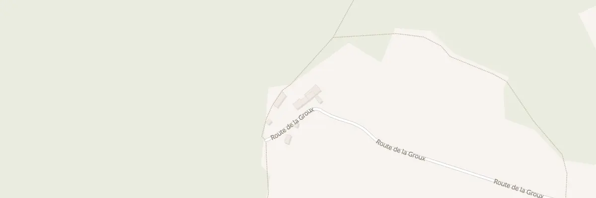 Plan du 734 Rte de la Groux à Montigny